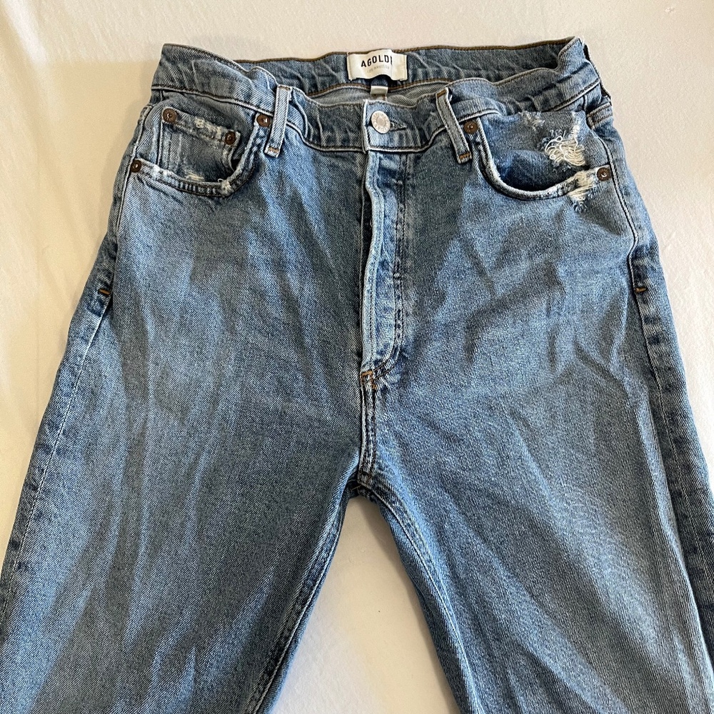 Agolde High Rise Skinny Jeans